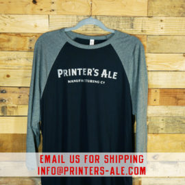 Black Baseball Tee