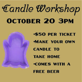 Oct 20 Candle Workshop