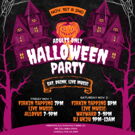 Nov 1-2 Halloween Party