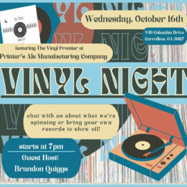 Oct 16 Vinyl Frontier Night