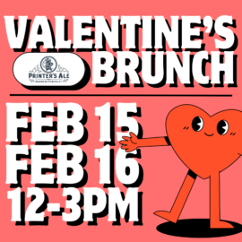 Feb 15-16 Valentine’s Brunch