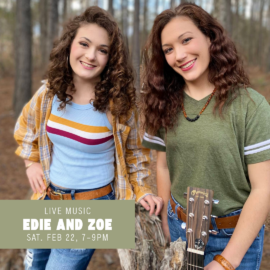 Live Music: Edie & Zoe