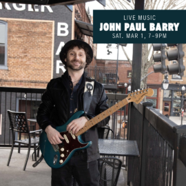 Live Music: John Paul Barry