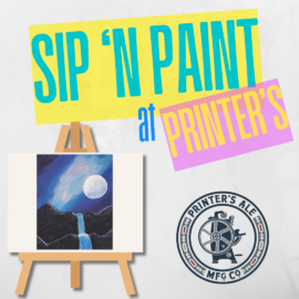 Mar 16 Sip ‘n Paint