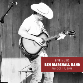 Live Music: Ben Marshall Band