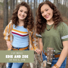 Live Music: Edie & Zoe