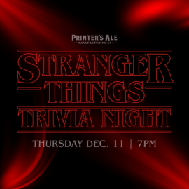 Stranger Things Trivia Night