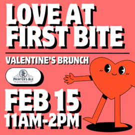 Love at First Bite Valentine’s Brunch