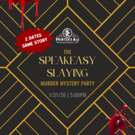 The Speakeasy Slaying – Murder Mystery Party