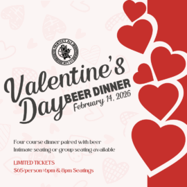 Valentine’s Day Beer Dinner