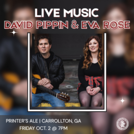 Live Music: David Pippin & Eva Rose