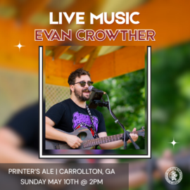 Live Music: Evan Crowther