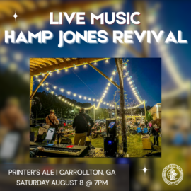 Live Music: Hamp Jones Revival