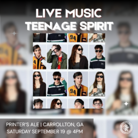 Live Music: Teenage Spirit