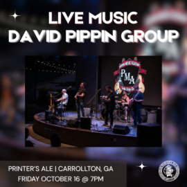 Live Music: David Pippin Group